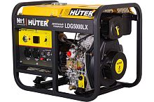 Генератор диз. HUTER LDG 5000LX (3,0/3,3кВт, бак 14л, 4-тактн, одноцилиндр,двиг)