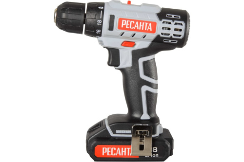 Шуруповерт Ресанта ДА-50Л2-18А (18В,50Нм, 2*2Ач)