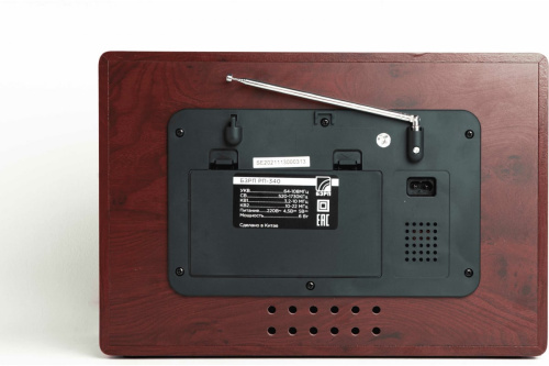 Радиоприемник БЗРП РП-340 УКВ 64-108МГц 4*R20  220V BT/USB/TF/AUX фото 5