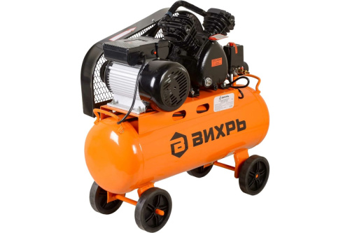 Компрессор Вихрь КМП-400/50Р (50/400л/мин, 2,5кВт, 230В, 10 бар, ременной)
