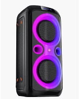 Колонка портативная BQ PBS1007 25Вт, 3600мАч, FM, AUX, TWS, USB, Bluetooth 5.0, подсветка Черный