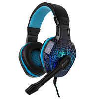 Наушники игровые Oklick HS-L400G ZEUS 1.8м с микрофоном, мониторы оголовье, черный
