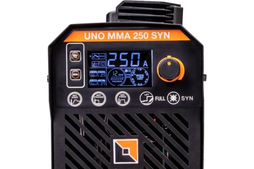 Аппарат сварочный Foxweld UNO MMA 250 SYN (220В, 20-250А, d электрода 5мм) фото 6 Аппарат сварочный Foxweld UNO MMA 250 SYN (220В, 20-250А, d электрода 5мм) фото 6