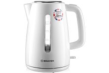 Чайник BRAYER BR-1058WH 2200Вт 2,0л пластик, Strix-контролер, белый