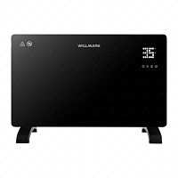 Конвектор WILLMARK  WCH-1500GRDB (750/1500Вт закаленное стекло, пульт, дисплей, черный)