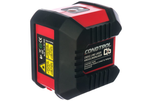 Нивелир лазерный CONDTROL QB Promo 10м, точность 0,5мм. фото 2