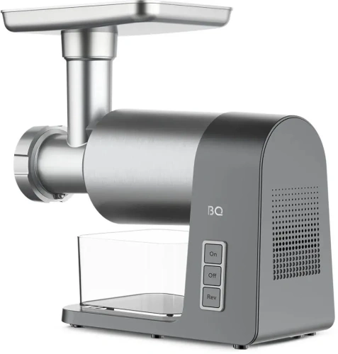 Мясорубка BQ MG1010 2200Вт реверс. нас д/колбас, кеббе, диски д/фарша темно-серый фото 5