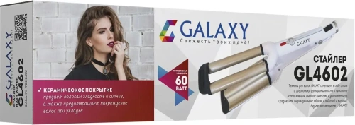 Щипцы-стайлер двойные GALAXY GL4602 40Вт,керам.покрытие фото 3
