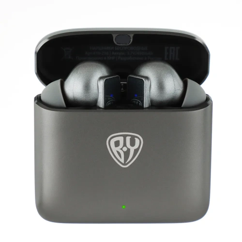 Наушники BY беспроводные TWS Blade 30/450мАч, метал корпус