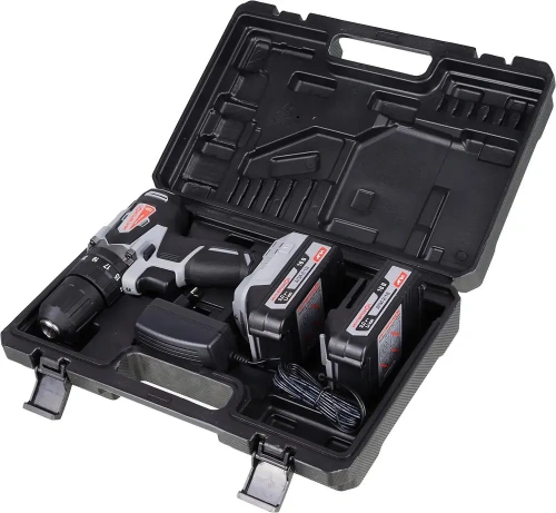 Шуруповерт Интерскол ДАУ-13/18ВК акк. ударн. Li-ion АПИ (кейс, 2 аккум. 45Нм, 1,5Ач, 25500уд/мин,ЗУ) фото 4