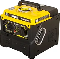 Генератор бенз. HUTER DN1500i инверторн. (1,1/1,2кВт, 220В, бак 4,2л, 4-тактн, 73дБ, руч.стартер)