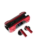 Наушники беспроводные K26, TWS, вкладыши, Bluetooth 5.0, 35/260 мАч, с дисплеем, красный