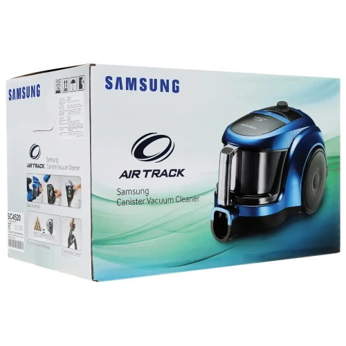 Пылесос SAMSUNG VCC4520S36/XEV 1600/350Вт контейнер 1,3л. синий фото 2