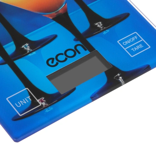 Весы кухон. ECON ECO-BS102K электрон 5 кг, стекло фото 2