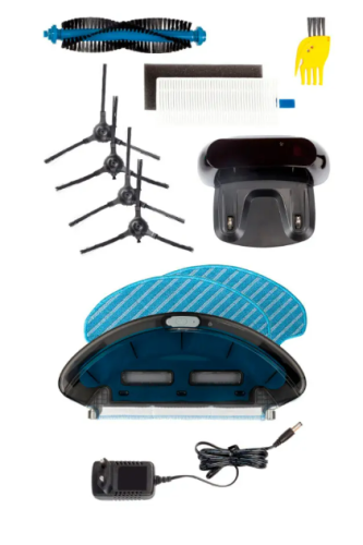 Пылесос-робот Pioneer VC705R 24Вт 0,5л сух./влажн.уборка Smart Life фото 4