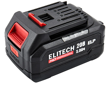 Аккумулятор Elitech RCB 2050S 20V, 5Ач Li