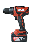 Шуруповерт DCK KDJZ04-13 акк. (18В, 60Нм,2*4,0Ач,бесщ.,ЗУ,кейс)