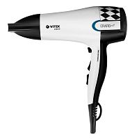 Фен Vitek 2299 2200Вт LED-инд,турмалин. иониз,концентр, cool shot
