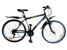 Велосипед 26" Torrent City Cruiser 18ск внедор, сталь черный, гол матовый