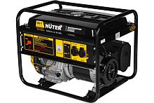 Генератор бенз. HUTER DY6500L/DY6.5A  (5,0/5,5кВт, 220В, бак 22л, 71дБ)