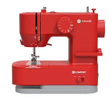 Машина швейная COMFORT 120 Sakura (12 операций, петля-автомат, потайная строчка)