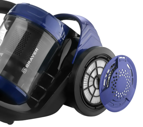 Пылесос BRAYER BR-4203 2000/380Вт, контейнер 3,5л. циклонный фильтр фото 10