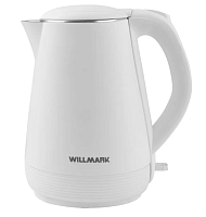 Чайник WILLMARK WEK-1839PS 1,8л 2000Вт, дв.стенка, пластик, STRIX-контролер