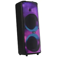 Колонка портативная BQ PBS2007 100Вт, 7500мАч, FM, Powerbank, AUX, USB, Bluetooth 5.0+BDR+EDR Черный