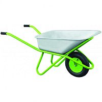 Тачка строит. 1кол 90л/170кг оцинк 3,25/3.00-8 12мм пневм. Сибртех