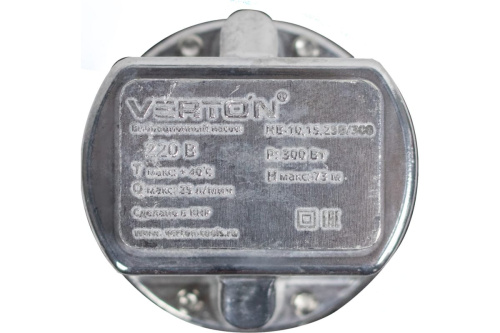 Насос вибрац Verton НВ-15В/300 (220В, 300 Вт, 15м, D-100мм, верх.забор фото 4