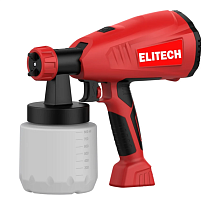 Краскопульт ELITECH КЭ 0426П (400Вт, 0,8л/мин, 0,8л, 1,8мм)
