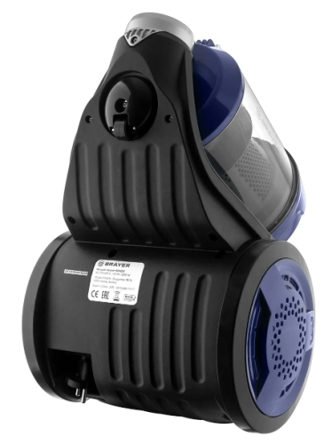 Пылесос BRAYER BR-4203 2000/380Вт, контейнер 3,5л. циклонный фильтр фото 3