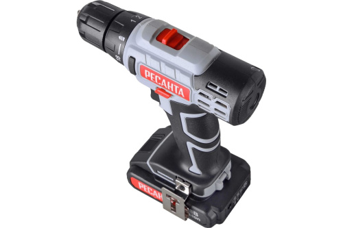 Шуруповерт Ресанта ДА-18-2ЛК (18В,50Нм, 2*2Ач) фото 2