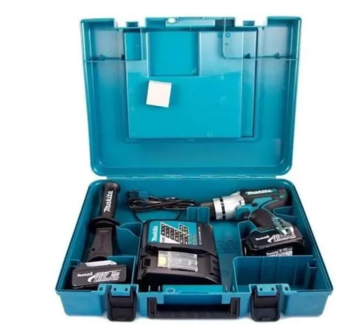 Шуруповерт Makita DHP451RFE уд. (18В,80/40Нм,3Ач,2ск,2акк,Li-on,з/у,кейс) фото 7