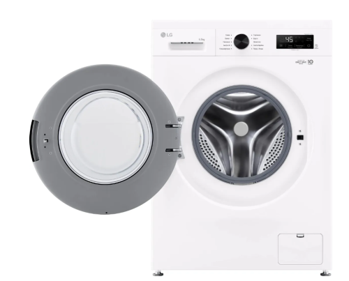 Машина стиральная LG F2Y1WS6W 6,5кг 1200об/мин фронт загр фото 2