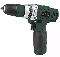 Шуруповерт KLPRO KLNM1020S акк. (12В, 30Нм,2*2Ач, 1300об/мин.3 смен.насадки,бесщ.кейс)