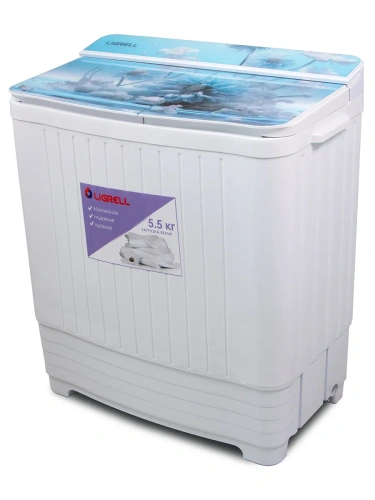 Машина стиральная LIGRELL LWM-55PG 5,5кг, стекл. крышка Машина стиральная LIGRELL LWM-55PG 5,5кг, стекл. крышка